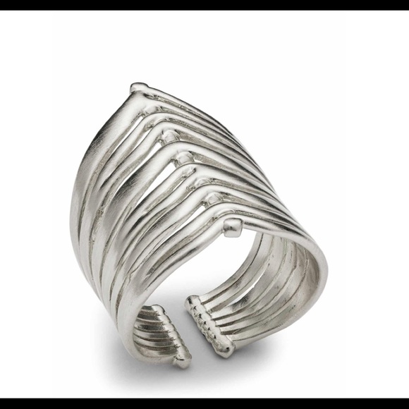 LAST ONE☝️ KENDRA SCOTT RODHIUM PLATED - Picture 3 of 5